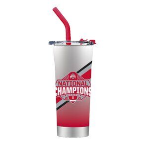 Ohio State Buckeyes 2024 National Champions 24 oz Straw Tumbler